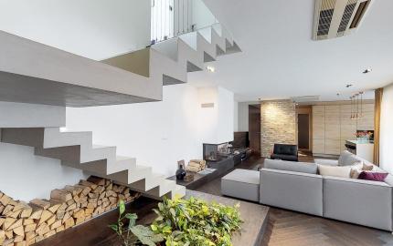 3D PREHLIADKA - ZARIADENÝ MODERNÝ 3izb. MEZONET., ul. LEŠKOVA, STARÉ MESTO