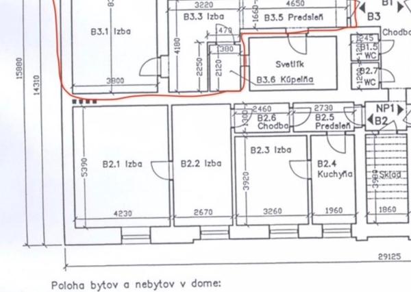 Na predaj investičný 2,5izb. byt, U. Leškova, Staré mesto